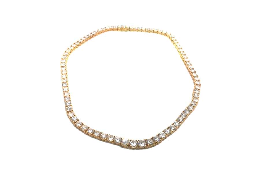 K18×ダイヤモンドネックレス MD32.64ct